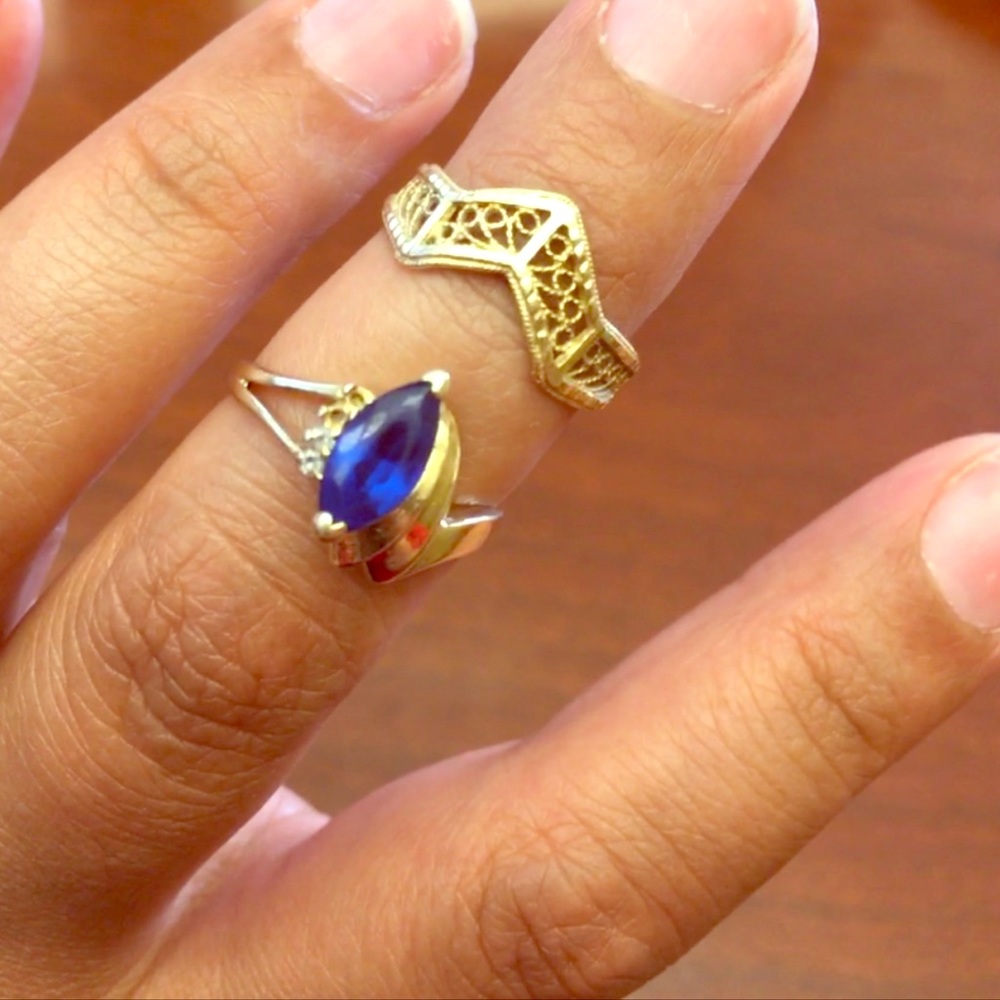 14kt gold rings